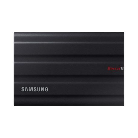 SAMSUNG Hordozható SSD T7 Shield, USB 3.2 Gen.2 (10Gbps), 2TB, Fekete