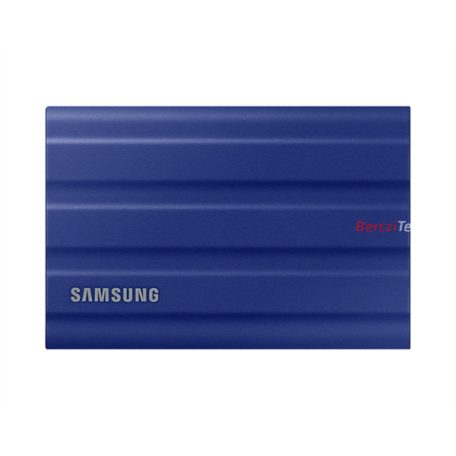 SAMSUNG Hordozható SSD T7 Shield, USB 3.2 Gen.2 (10Gbps), 2TB, Kék
