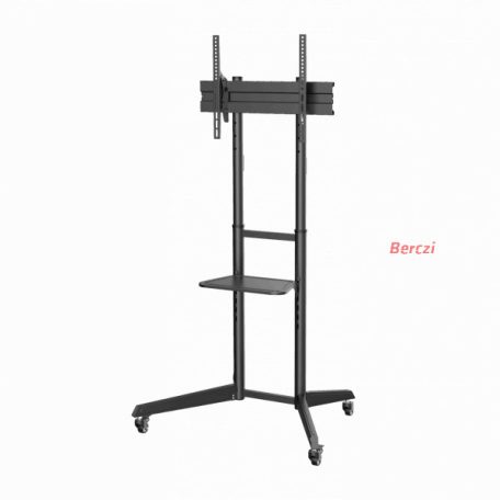 SBOX FS-400 Gurulós konzol, konferencia állvány, 32"-70", 200x200 - 600x600, max 40 kg