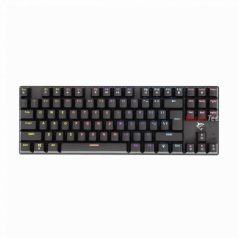   WHITE SHARK COMMANDOS mechanikus (blue switch) gamer billentyűzet (magyar), fekete