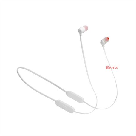 JBL Tune 125BT (Vezeték nélküli fülbe helyezhető fülhallgató), Fehér