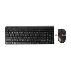   RAPOO 192502, MULTIMODE "8050T" BLUETOOTH + 2,4GHZ BILLENTYŰZET + EGÉR SZETT, FEKETE