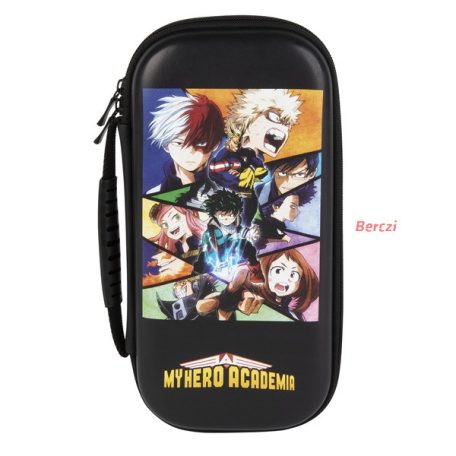 KONIX - MY HERO ACADEMIA "Heroes" Nintendo Switch/Lite/OLED Utazó Tok, Mintás