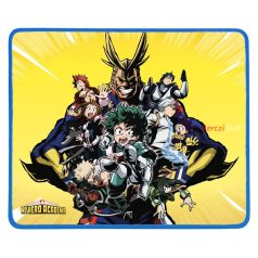   KONIX - MY HERO ACADEMIA "U.A 1.A" Gaming Egérpad 320x270mm, Sárga-Mintás