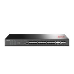   TP-LINK Switch 20x1000Mbps + 4xGigabit SFP kombó + 4x10G SFP+ + 1xkonzol port, Menedzselhető, SG3428XF