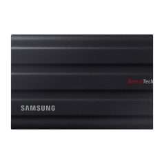   SAMSUNG Hordozható SSD T7 Shield, USB 3.2 Gen.2 (10Gbps), 4TB, Fekete