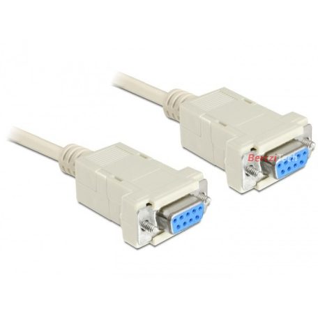 DELOCK kábel Soros RS-232 D-Sub 9 female / female 1.8m null modem
