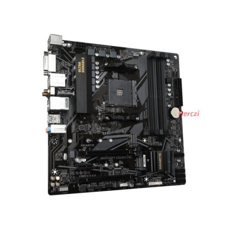 GIGABYTE Alaplap AM4 B550M DS3H AC AMD B550, mATX