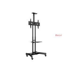   MULTIBRACKETS Gurulós padlóállvány, M Public Floorstand Basic 150 incl shelf&camera holder (32-60", max.VESA:600x400 mm)