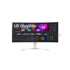   LG Ívelt Nano IPS monitor 39.7" 40WP95CP, 5120x2160, 21:9, 300cd/m2, 5ms, 2xHDMI/DP/Thunderbolt/USB-C/2xUSB, hangszóró