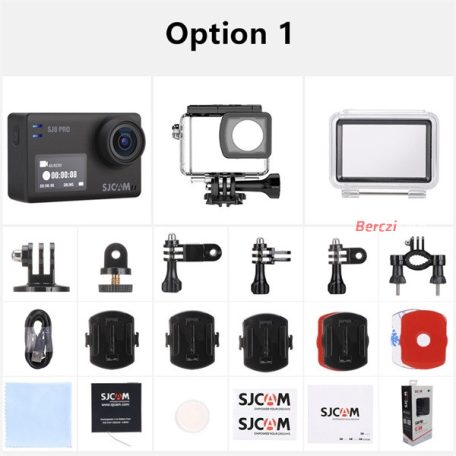 SJCAM Action Camera SJ8 Air, Rose Golden, WIFI, 2,33" érintőképernyő, 16 MP, timelapse, lassú video, 30m vízálló