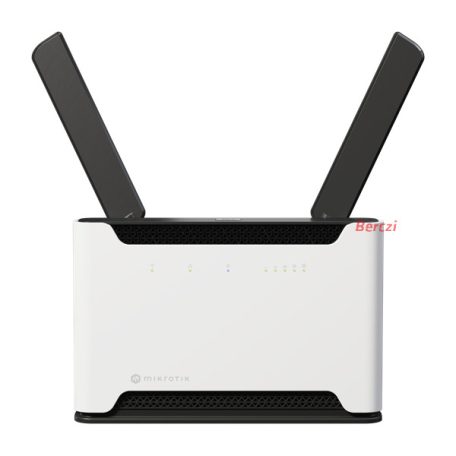 MIKROTIK Wireless Router DualBand, 4x1000Mbps+ 1x2,5Gbps, AX1800, Chateau LTE6 ax, 1xMicroSIM, Asztali