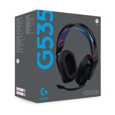   LOGITECH Fejhallgató 2.0 - G535 Lightspeed Vezeték Nélküli Gaming Mikrofonos , Fekete-mintás