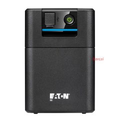   EATON UPS 5E900UD, 5e Gen2, USB DIN, 900VA/480W, Input: Schuko, Output: 2xDIN, Line-interaktív szünetmentes, AVR, torony