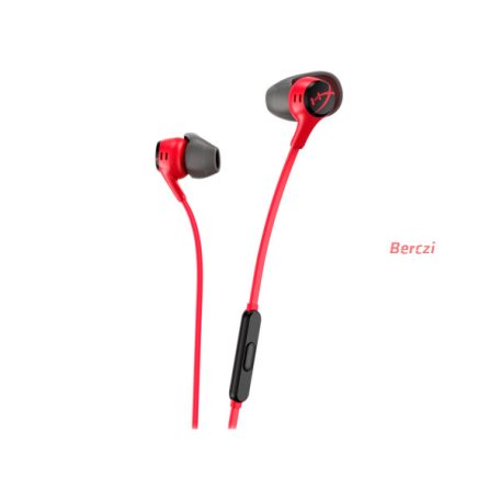 HP HYPERX vezetékes gaming fülhallgató Cloud Earbuds II - piros