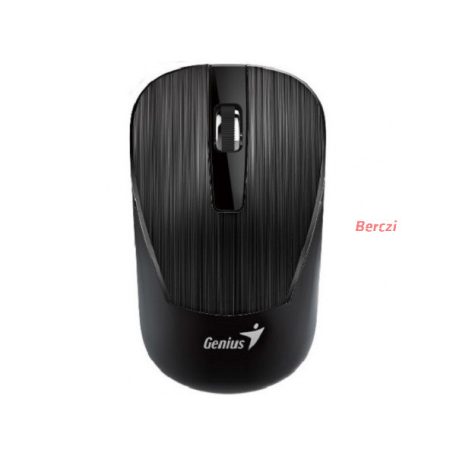 GENIUS Vezeték nélküli egér NX-7015, USB, 1200dpi, BlueEye, Fekete