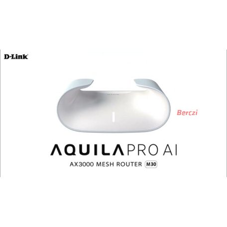 D-LINK Wireless Router Dual Band AX3000 1xWAN(1000Mbps) + 4xLAN(1000Mbps), M30-2/E (2-PACK)