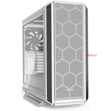 BE QUIET! Ház Midi ATX Silent Base 802 Tápegység nélkül, Fehér Üvegfalú