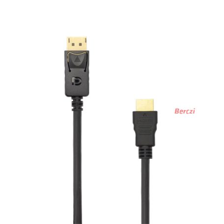 SBOX Kábel, CABLE DP Male - HDMI Male 2 m