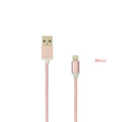   SBOX Kábel, CABLE USB A Male -> 8-pin iPh Male 1.5 m Rose gold - Blister