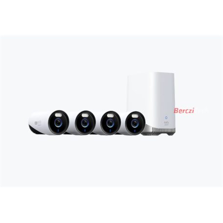 ANKER EUFYCAM2C E330 Biztonsági Kamera Rendszer (4+1) 4K, HomeBase 3 vezérlővel, 1TB, vízálló, kül-beltéri - E8600323