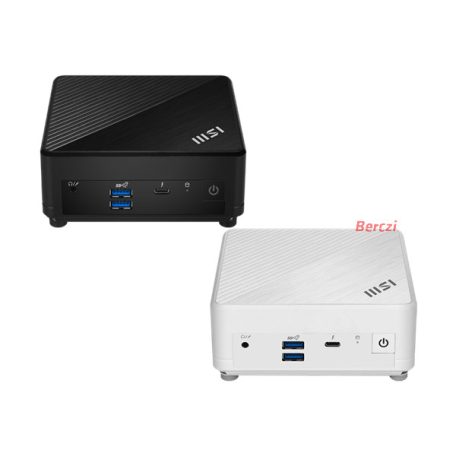 MSI Business DT Cubi 5 12M-407BEU, i3-1215U, Intel UHD, M.2 NVME, 2,5"SATA, 4xUSB, Thunderbolt4, HDMI, DP, 2xRJ45, Black