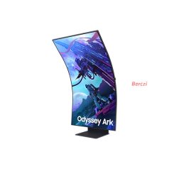   SAMSUNG Ívelt Gaming 165Hz VA monitor 55" G97NC, 3840x2160, 16:9, 600cd/m2, 1ms, 3xHDMI/DP/2xUSB/LAN/WiFi/BT, hangszóró