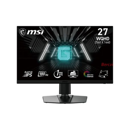 MSI Monitor GAMING G272QPF E2 Rapid IPS LED 27" WQHD 2560x1440, 16:9, 1200:1 CR, 300cd/m2, 1ms, 180Hz, DP, 2xHDMI