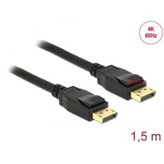   DELOCK kábel DisplayPort 2.0 male / male összekötő 10K 60Hz 54 Gbps 3m