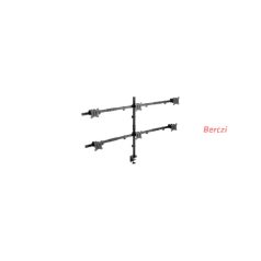   SBOX LCD-352/6-2 6x asztali monitor tartó 17"-32" / 43-81cm