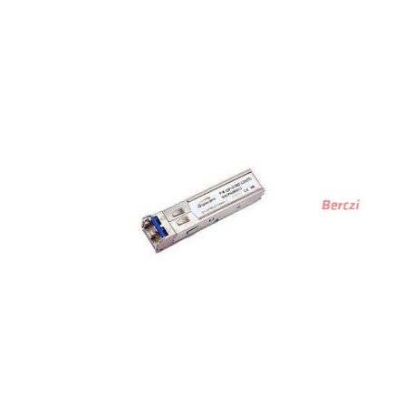 GIGALIGHT Modul SFP, 155M, 1310nm, 20km távolság, -40~85 ipari hőm. tart., DDM