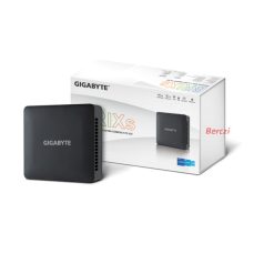   GIGABYTE PC BRIX, Intel Core i5 1335U 4.6GHz, 2xHDMI, Displayport (Type-C), LAN, WIFI, BT, 2.5" HDD hely, 6xUSB