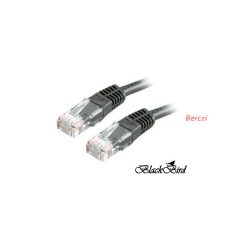 BLACKBIRD Kábel Patch UTP CAT.5E 30m Fekete