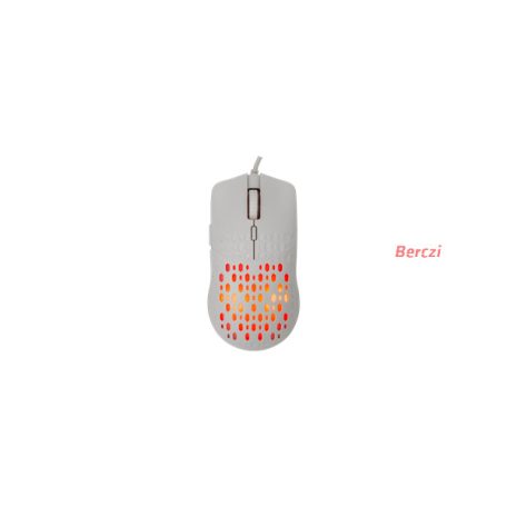 BARACUDA W029906 OCTOPUS-W, BGM-022W gamer egér,7D, fehér, 3200 dpi