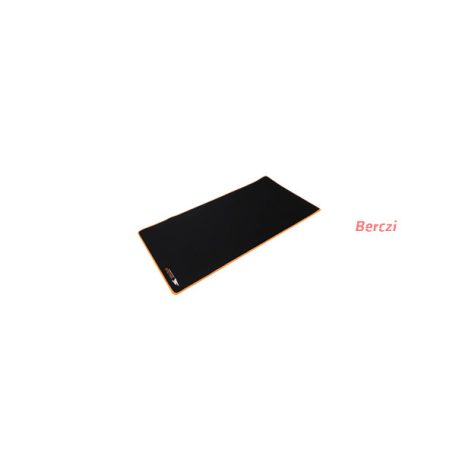 BARACUDA W029916 WALRUS-XL, BGMP-11 fekete/narancs szegély gamer szövet egérpad 800x400mm