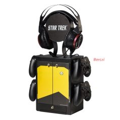   NUMSKULL PS5/XBOX Series Star Trek játéktartó szekrényes állvány, Sárga