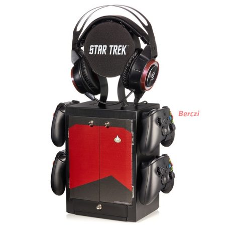 NUMSKULL PS5/XBOX Series Star Trek játéktartó szekrényes állvány, Piros