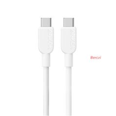   ANKER Töltőkábel, 310, USB-C - USB-C, 240W, fehér - A81D5H21