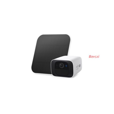 ANKER EUFY Kamera, SoloCam C210 + Solar panel, 2K, Akkumulátoros, AI Mozgás követő, WiFi-s, kültéri - E8B00324
