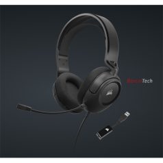   CORSAIR Vezetékes Headset, HS35 SURROUND v2 Gaming, Multiplatform, fekete