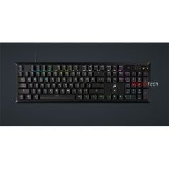   CORSAIR Vezetékes Billentyűzet Gaming, K70 CORE RGB, Mechanikus, MLX Red switch, 104 gombos, US, fekete