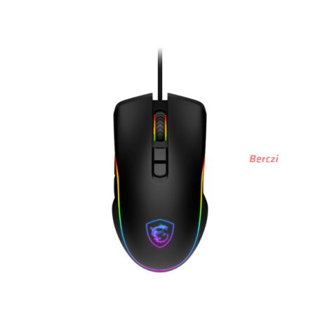 MSI ACCY FORGE GM300 Optical GAMING Wired Mouse, 7200dpi, Black