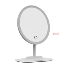   HUMANAS ML03 akkumulátoros sminktükör, LED, 1000 mAh, 0,58 kg, állítható kar, 3 színhőmérséklet