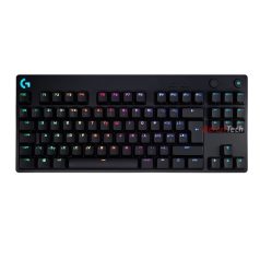   LOGITECH Billentyűzet - G Pro Lightspeed RGB Mechanikus Gaming Vezetékes TKL HUN, Fekete (Gravírozott)
