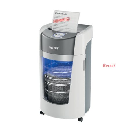 LEITZ IQ OptiMax Office P5 iratmegsemmisítő, 35L, fehér
