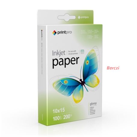 COLORWAY Fotópapír, PrintPro fényes, 200g/m, 10x15, 100pc. (PGE2001004R)