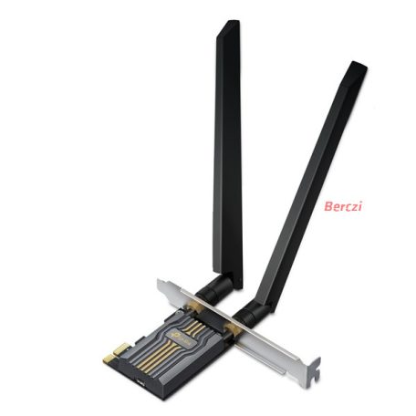TP-LINK Wireless és Bluetooth 5.4 Adapter PCI-Express Dual Band BE6500, ARCHER TBE400E