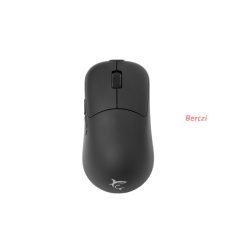  WHITE SHARK AERO-B WGM-5015B gamer egér, 10.000 dpi, 6 gombos fekete