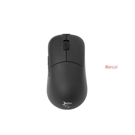 WHITE SHARK AERO-B WGM-5015B gamer egér, 10.000 dpi, 6 gombos fekete