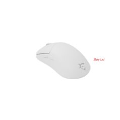   WHITE SHARK AERO-W WGM-5015W gamer egér, 10.000 dpi, 6 gombos fehér